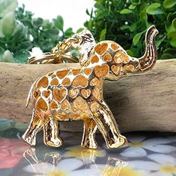 ゴールドメッキ 象のチャーム 小型 ゴールドメッキ 象のチャーム 小型 ゴールドメッキ 象のチャーム