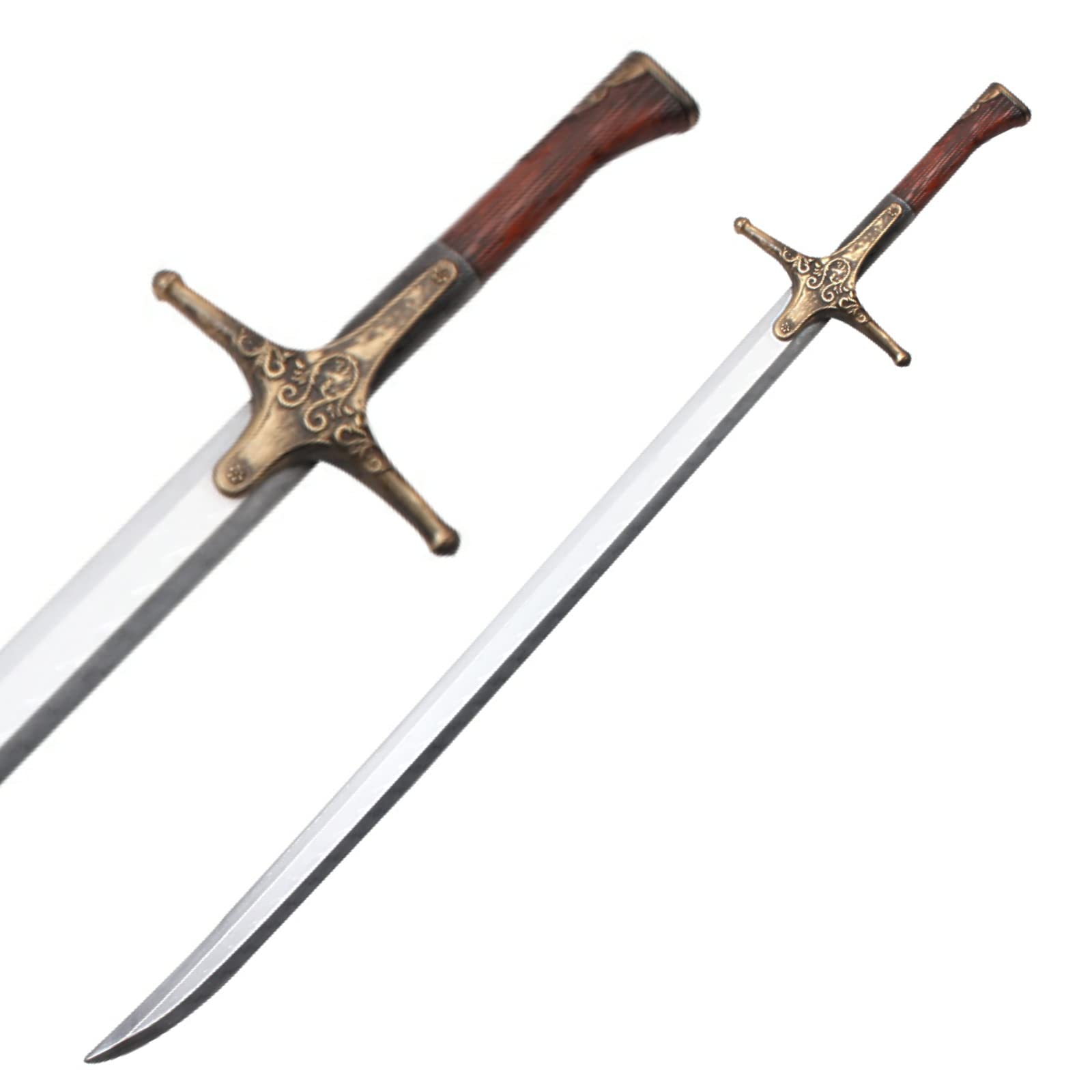 Blazing Steel41 inch Medieval Foam Sword - Two Hand Sword for Witcher Hunting