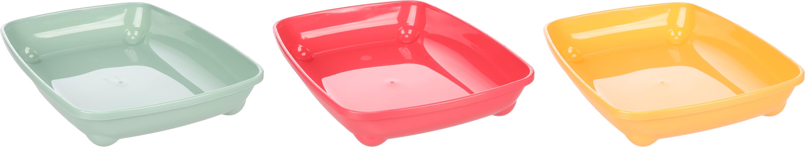 Flamingo Palma Exoti, lettiera per lettiera, 28 x 37 x 6,5 cm, facile da pulire, nessuna scelta di colore possibile