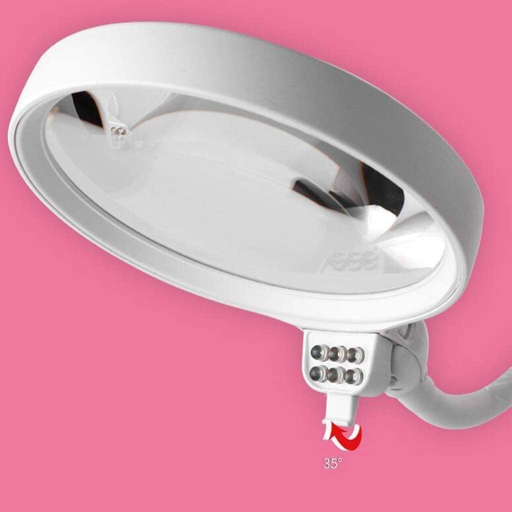 Lupa lupa/ładowanie biurkowa lampa powiększająca z diodą LED 5 do 10 razy dotyczy HD gazety książki mapa moneta biżuteria rękodzieło i hobby lupa ze światłem LED Interesting