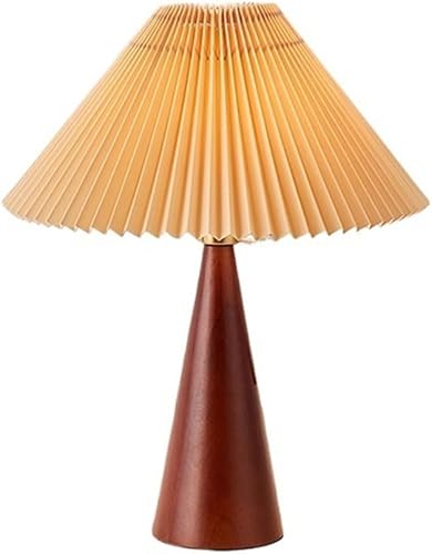 Miniatura 1 de BGGJJ Lamp for Desk Simple Retro Log Style Table Lamp Study Bedroom Bedside Table Lamp Desk Lamps for Home Office(A)