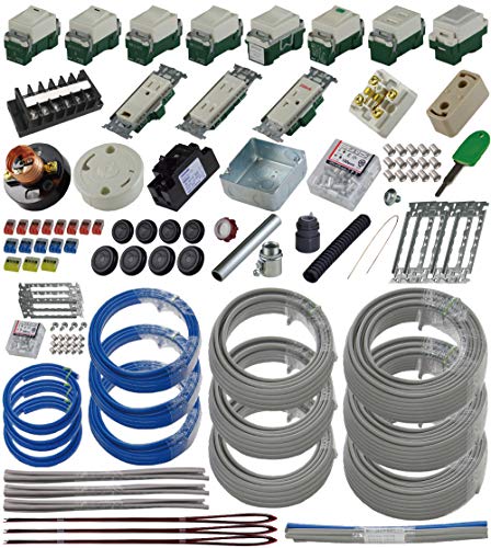 準備万端シリーズ (3回練習分) 第二種電気工事士技能試験練習用材料「全13問分の器具・電線セット」 準備万端シリーズ (3回練習分) 第二種電気工事士技能試験練習用材料「全13問分の器具・電線セット」