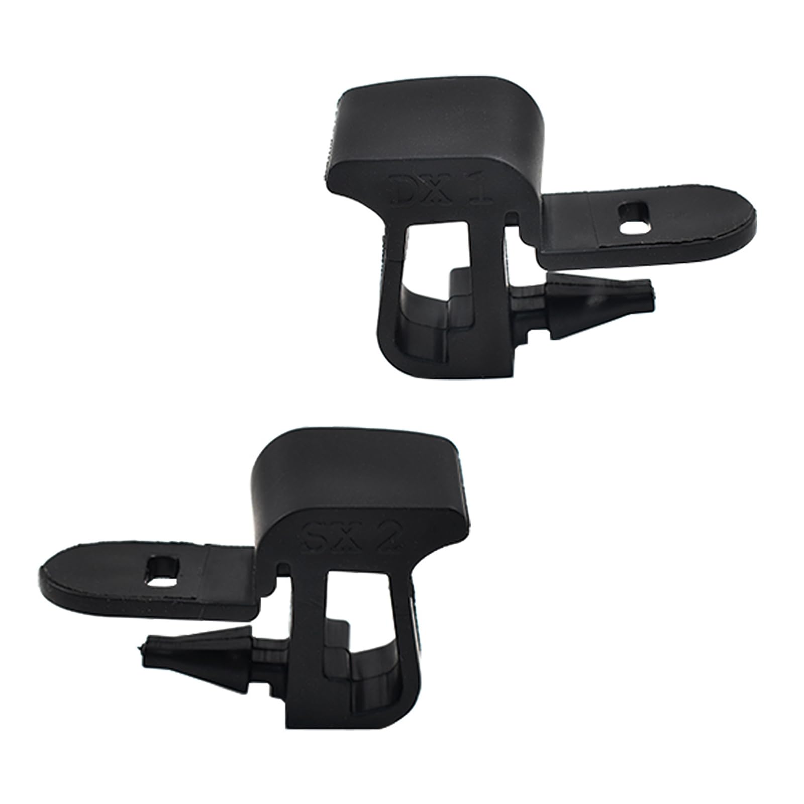 2xSupport de fixation pour tablette arrière Clip de support arrière pour couvre-coffre gauche et droit Compatible avec Fiat 500X 71777937 71777936