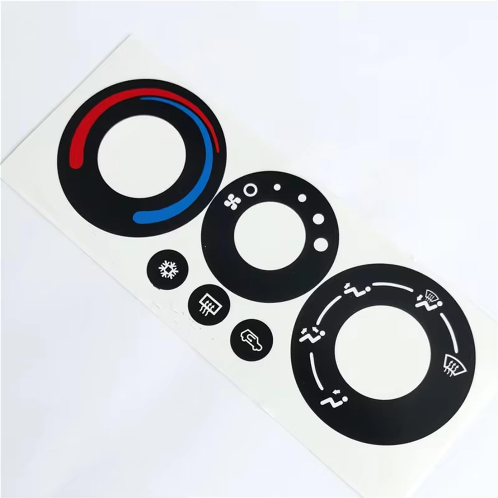 Button Decal Compatible with Chevrolet for Equinox for Pontiac for Torrent 2005 2006 Car Air Condition Climate Control Button Repair Sticker Decal