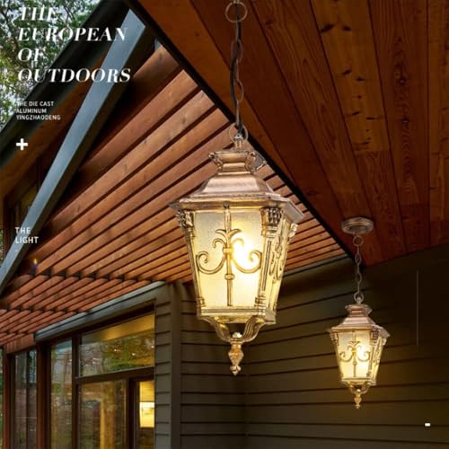 Lanterne extérieure étanche ZR98US luminaire suspendu rétro - 4
