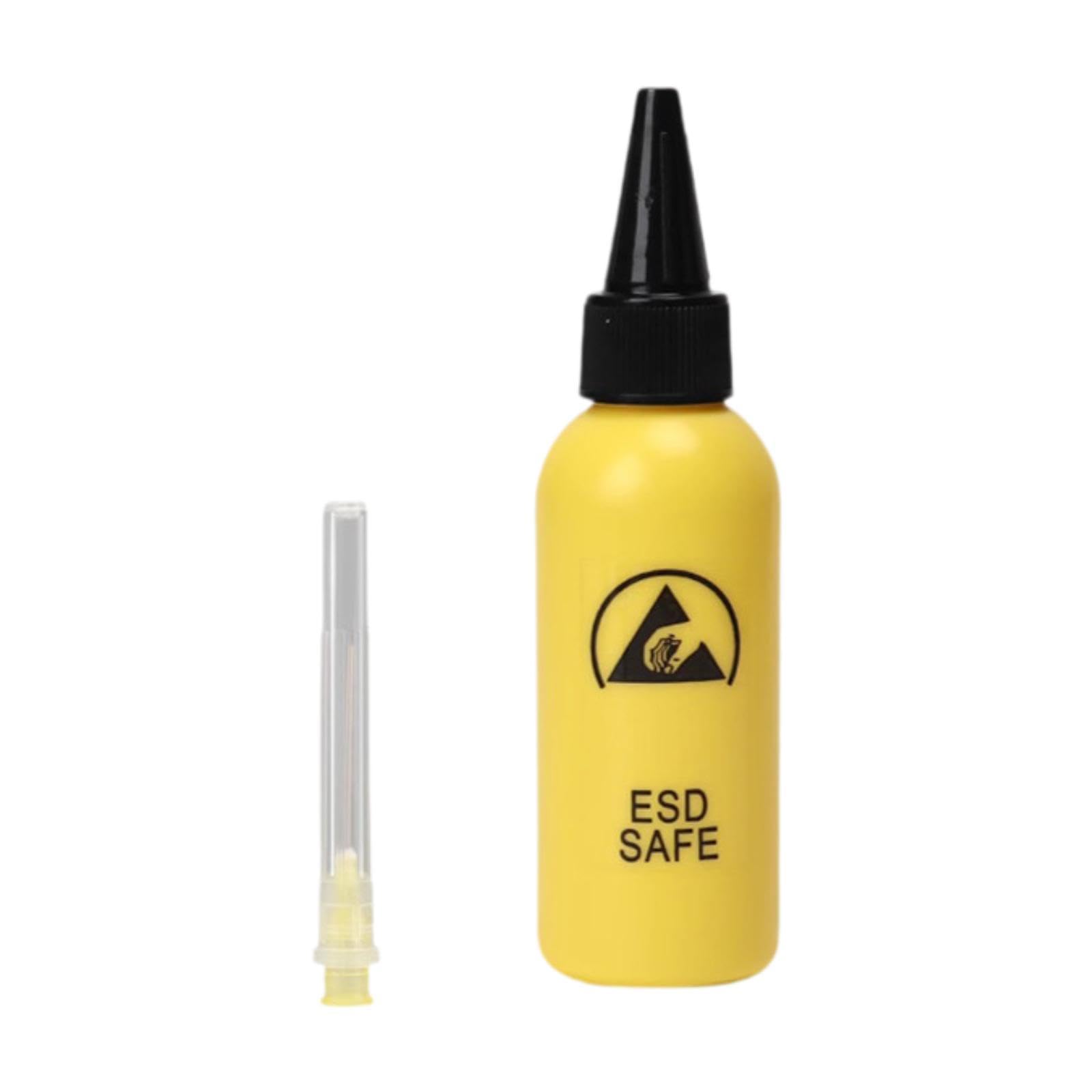 Liquid Flux Dispenser Kit Safe Leakproof Flux Dispensing Bottle Empty Bottle Yellow-image-27