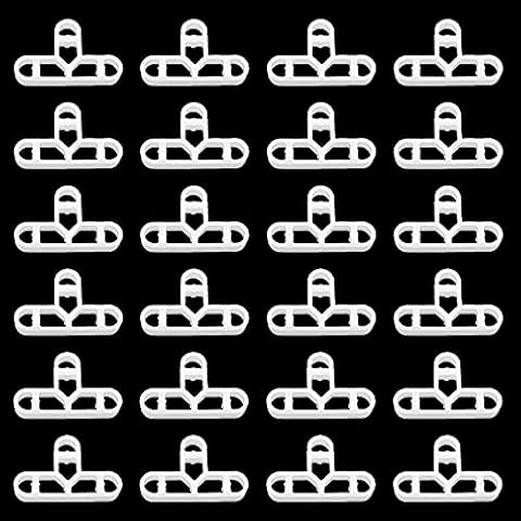 HYLONG 10mm Spacers 120-Pack Tile Spacers 10mm Paving Slab Spacers for DIY Tile Paving Accurate Positioning of Ceramic Tile Wall Garden Steps Paving Slab spacers Cover