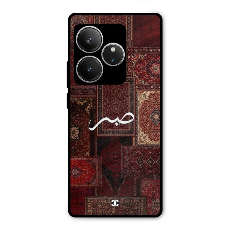 Image of PrintShield Sabr Back Cover for Realme GT 6, Shockproof Printed Phone Case with Soft TPU Sides & Anti-Slip Grip