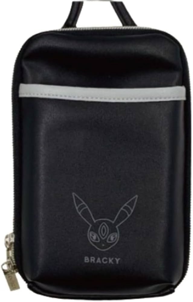 ポケモン ブラッキー 本革ミニスクエアポーチ 本革フリップケース セット販売 本革ミニスクエアポーチ ブラッキー ｜【公式】ポケモンセンター