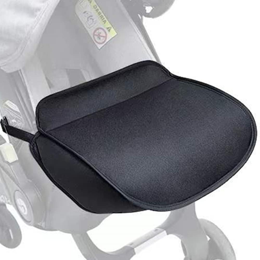Baby Footmuff Compatible with Doona Stroller & Carseat, Buggy Pram Foot Cover, Windproof Waterproof Foot Muff for Stroller Pushchair Pram and Buggy, Stroller Foot Support Accessory (Black)