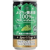 神戸居留地 ぶどうと微炭酸100%のやさしいジュース 185ml×20本