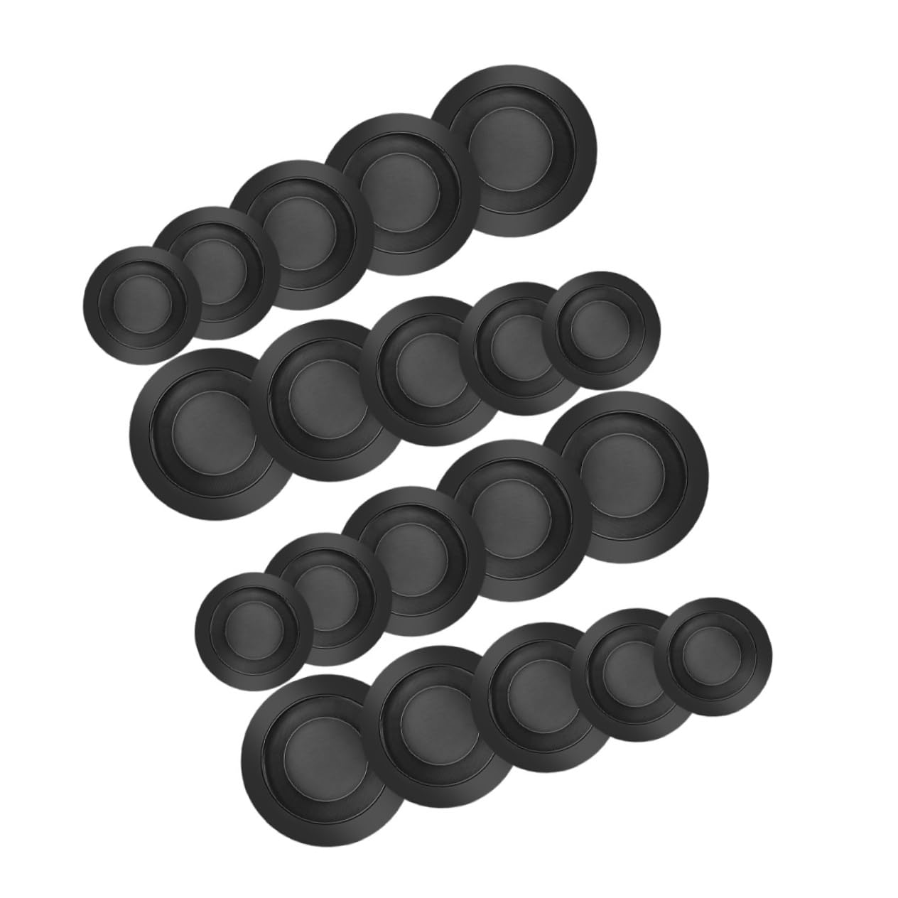 ifundom Money Saving Box Plug 15pcs Rubber Stopper for Piggy Bank Coin Bank Plug Easy to Install Savings Container Cap