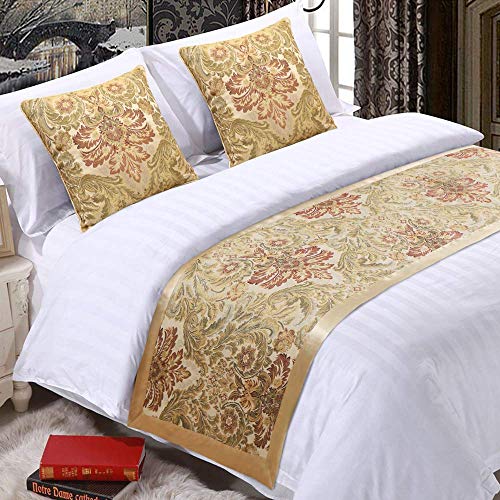 EMME Golden Royal Bed Runner Scarf Bedding Prote In Pakistan