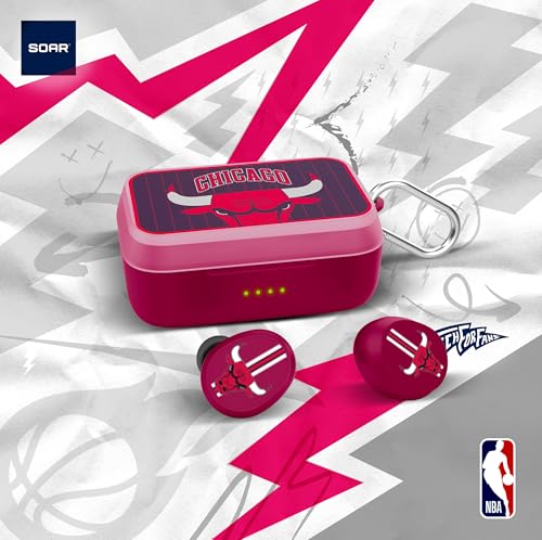 Image of SOAR NBA Wireless Sport Earbuds: Comfortable Fit & Convenient Charging
