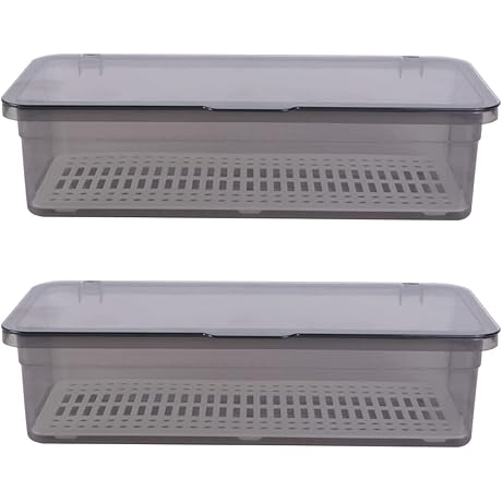 Cabilock Flatware Tray with Lid: Keep Your Utensils and Kitchenware Organized