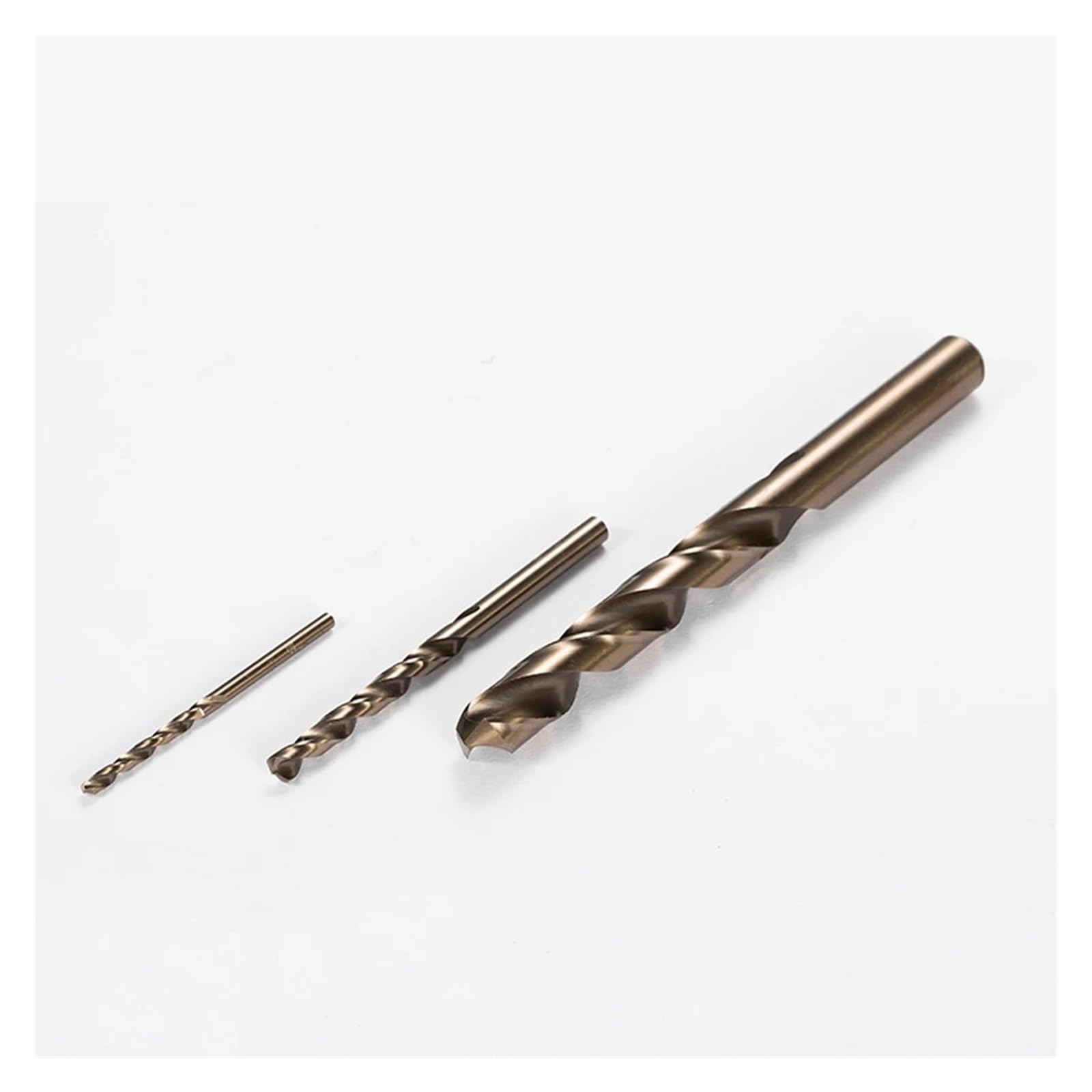 Zestaw 10 wierteł M35 ze stali szybkotnącej kobaltowej, 0,5 mm-8,0 mm, do stali nierdzewnej i twardych metali(7.8mm)