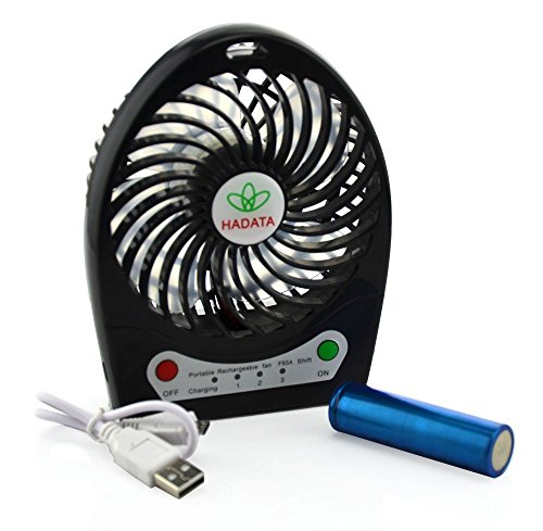 Welltop mini ventilatore portatile ricaricabile