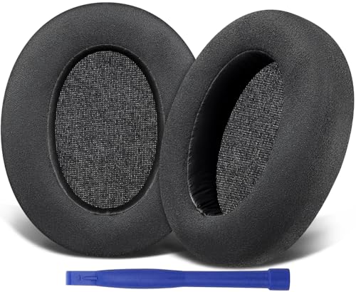 SOULWIT Suede Earpads para Sony WH-XB910N - Negro miniatura 1