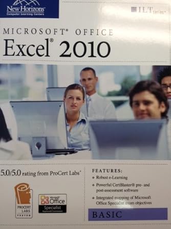 Microsoft Office Excel 2010 Basics : Amazon.com.mx: Libros