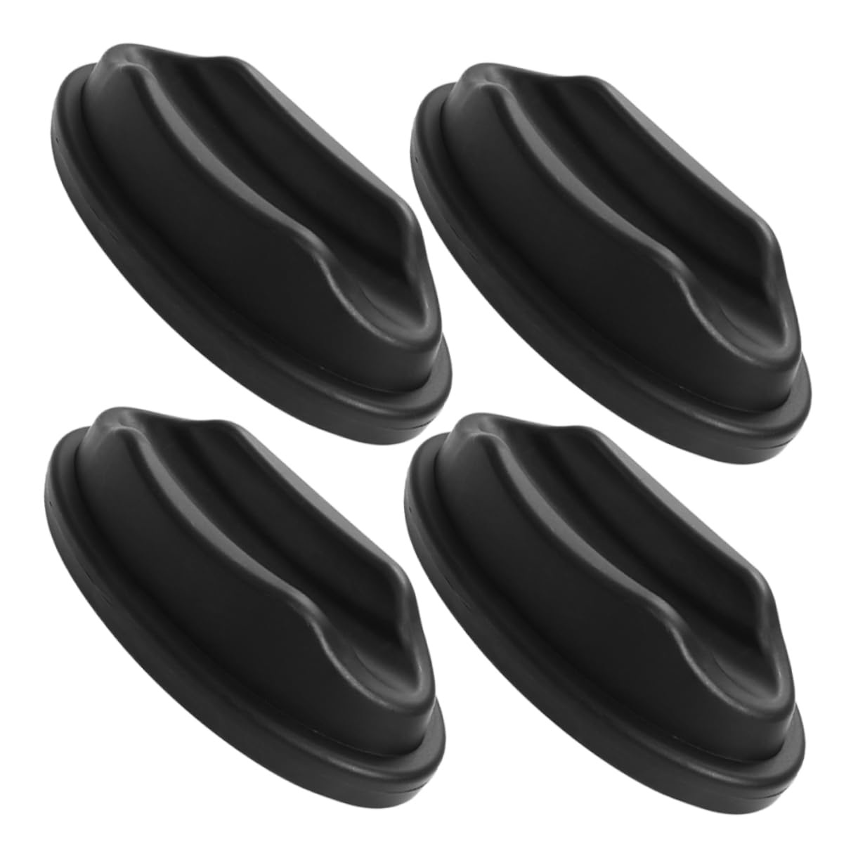 TOYANDONA Bloque Elevador de Rueda Delantera para Bicicleta 4 Piezas Negro