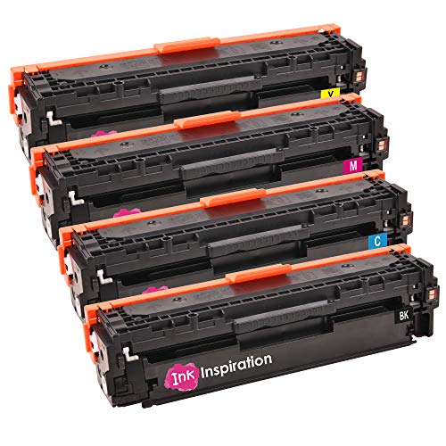4 Tóners compatibles con Canon 731 LBP-7100CN, LBP-7110CW, MF-8230CN, MF-8280CW | Alta Capacidad