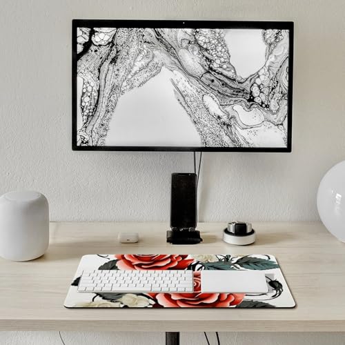 Tapis de souris de jeu grande taille antidérapant lavable - 7