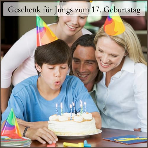 FAOMZQ 17. Geburtstag Junge Geschenk, Geburtstag Armband Geschenke für Jungen zum 17. Geburtstag, Geschenk für 17-Jährige Jungen Teenager Sohn Bruder Freund Enkel Neffen von Mama Papa Eltern