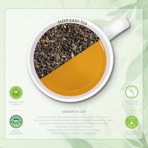 Image of Dabri Sleep Easy Wellness Tea 16 Dip Tea Bags|Pure Herbal Blend with Natural Taste|Antioxidant-Rich|Cognitive support|Detoxifies body|Releases anxiety
