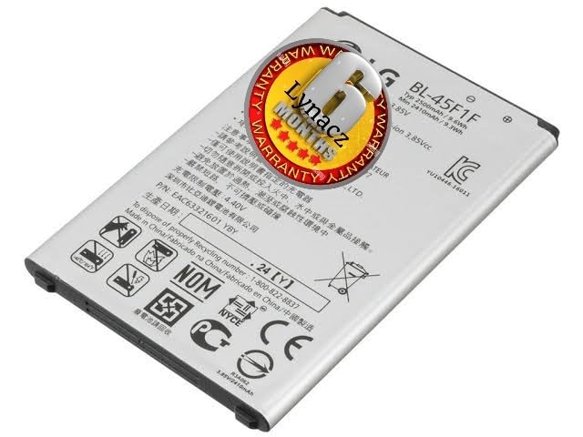 Image of Original BL45F1F Battery Compatible with LG K4, K7, K8, K3, K9, M16 M153 M151 X23 X3 M2 U215 X24
