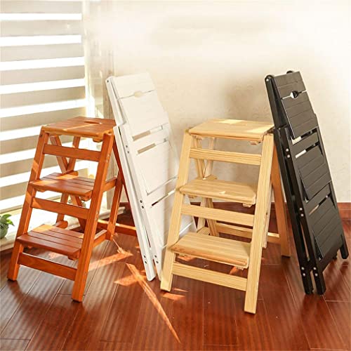 Tabouret élargi pliable 3 marches avec tapis de sécurité - 3