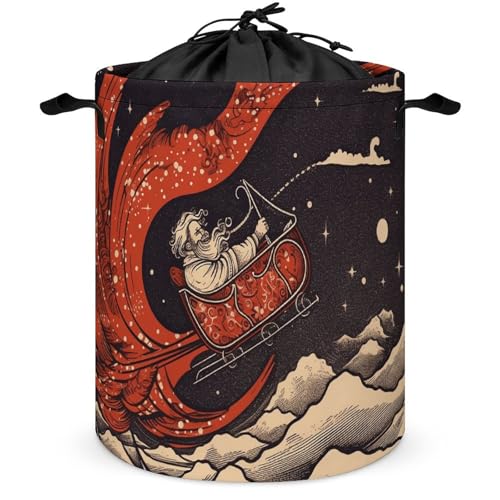 Panier à linge pliable à poignées ergonomiques pour buanderie - 2