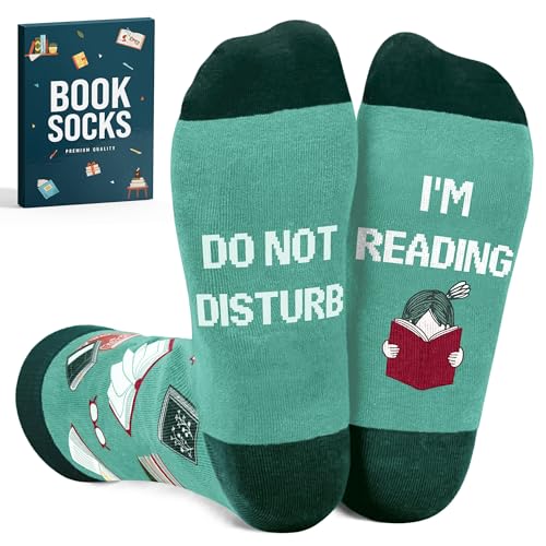 Book Lovers Gifts Funny Reading Socks for Book Lovers Cute Gifts for Readers Women Perfect for Lovely Nights Soft Warm Ideal gifts Socks For Reader