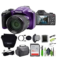 【動作確認済み】MINOLTA DIGITAL X MN40Z 20MP 1080P FHD 40X Optical Zoom WiFi Bridge Camera