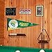 College Flags & Banners Co. Norfolk State Spartans Pennant Flag and Wall Tack Mount Pads