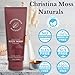 Christina Moss Naturals® Pomegranate Body Wash, Natural & Organic Ingredients, Plant-Based, No Parabens, Sulfate Free, Non-Toxic