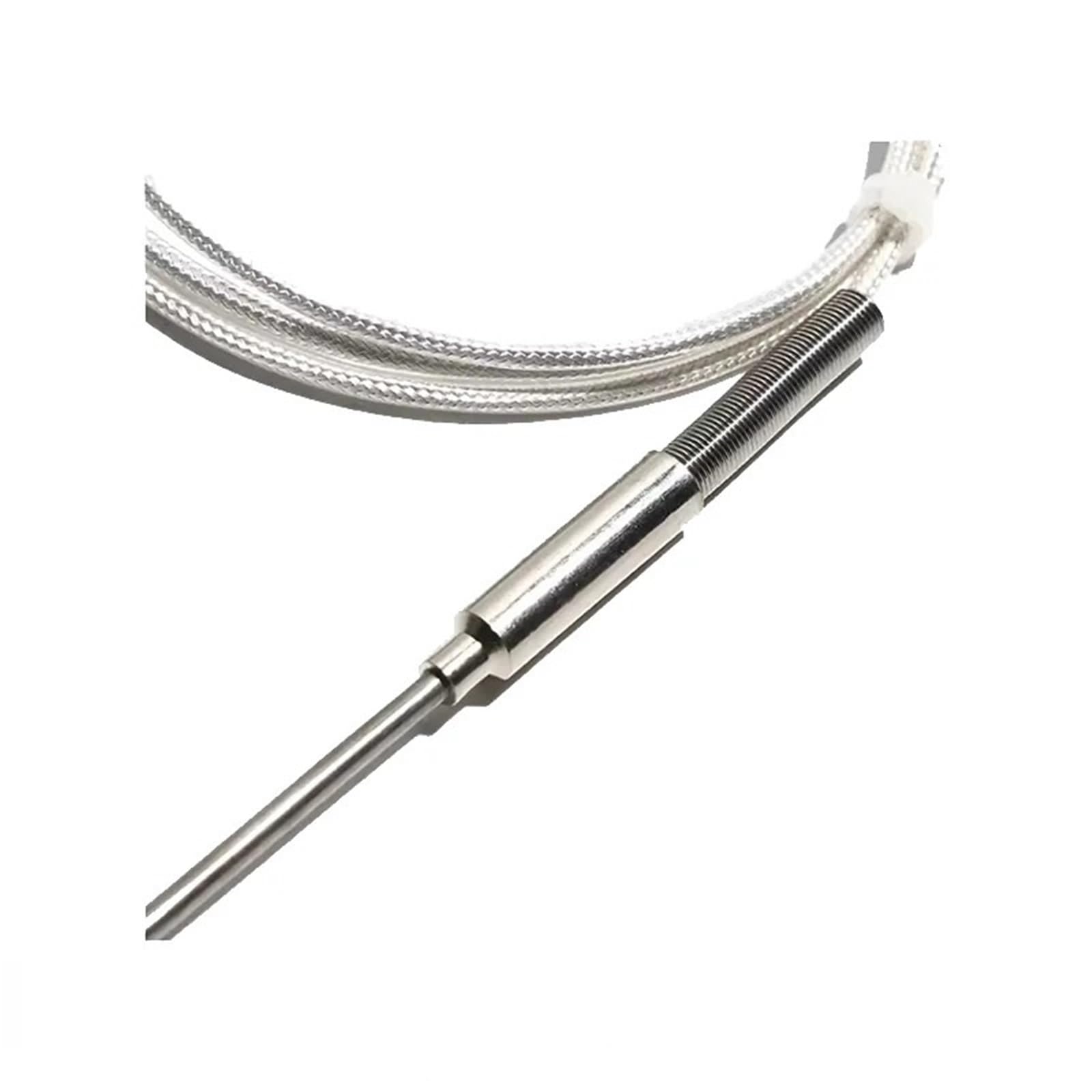 1 pièces WZPK-191 mesure de température Thermocouple PT100 100MM/150MM/200MM/300MM sonde 3 bornes de connecteur 1M 1.5M 2M 3 mètres fil(Probe Length 300mm,Cable Length 2m,Probe Dia. 6mm)