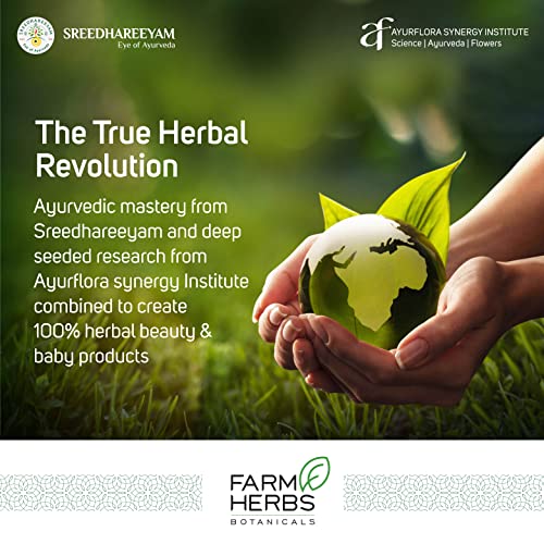 Farmherbs 100% Herbal All Natural Baby Kajal Stick - Certified Lead-free, Irritation-free, Premium Olive Wax with Pure Organic Marigold, Smudgeproof, Preservative-free, Synthetic Chemical-free, from Renowned Eyecare Institute, 100% Safe Kajal for Newborn Baby thumbnail 10