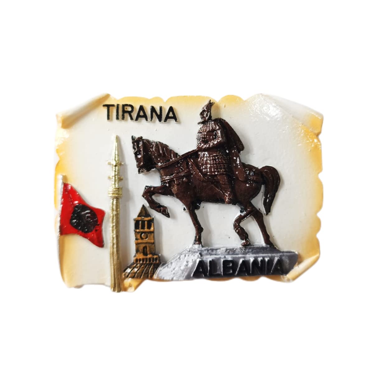 Bunk'Art Tirana Albania Calamita da frigo magnete da viaggio souvenir regalo decorazione casa cucina adesivo magnetico