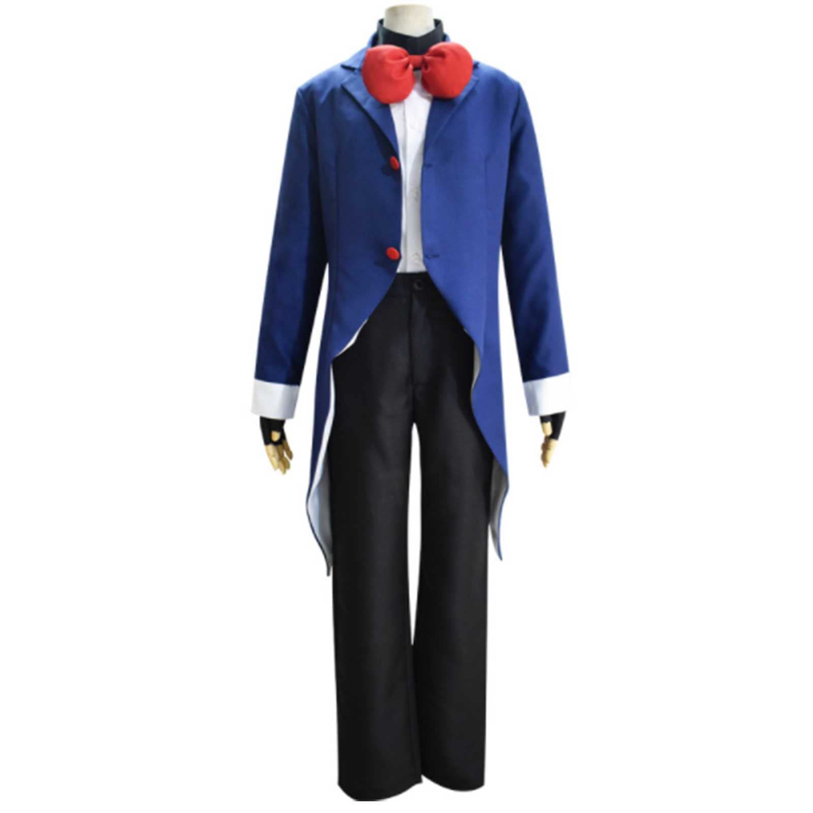 Buy YEARGER Hazbin Hotel Moxxie Helluva Boss Cosplay Men Alastor 2P Costume Halloween Costume