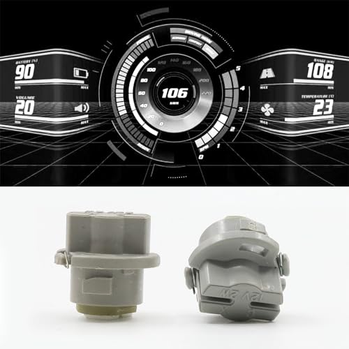 Bombillas LED T6.5 para tablero de auto 10 piezas luz blanca miniatura 5
