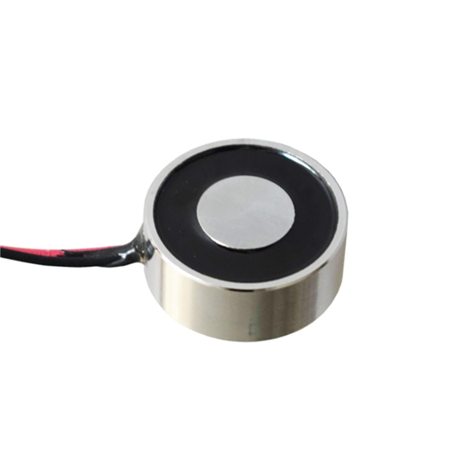 Dc 12v 24v mały elektromagnes 5 kg siła trzymająca cylinder magnes elektryczny mini elektromagnes okrągły 1 szt. (H2510-12 V)