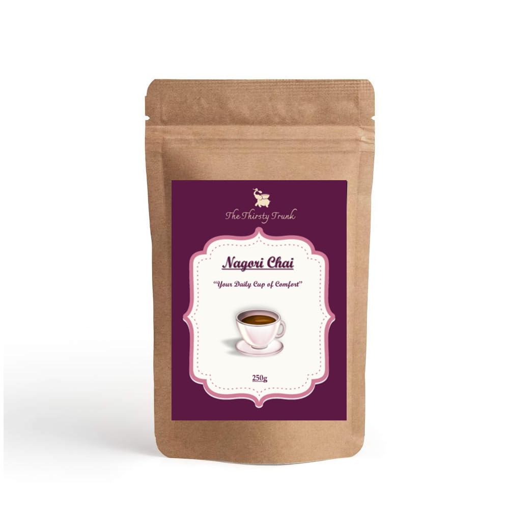 The Thirsty Trunk | Nagori Tea | A premium blend from Nagaur, Rajasthan | (Pack of 1) - 250 Grams (B0CLZNKNC6) Amazon Price History, Amazon Price Tracker