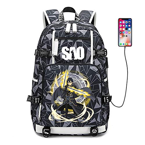 GO2COSY Sword Art Online Backpack Student Bookbag