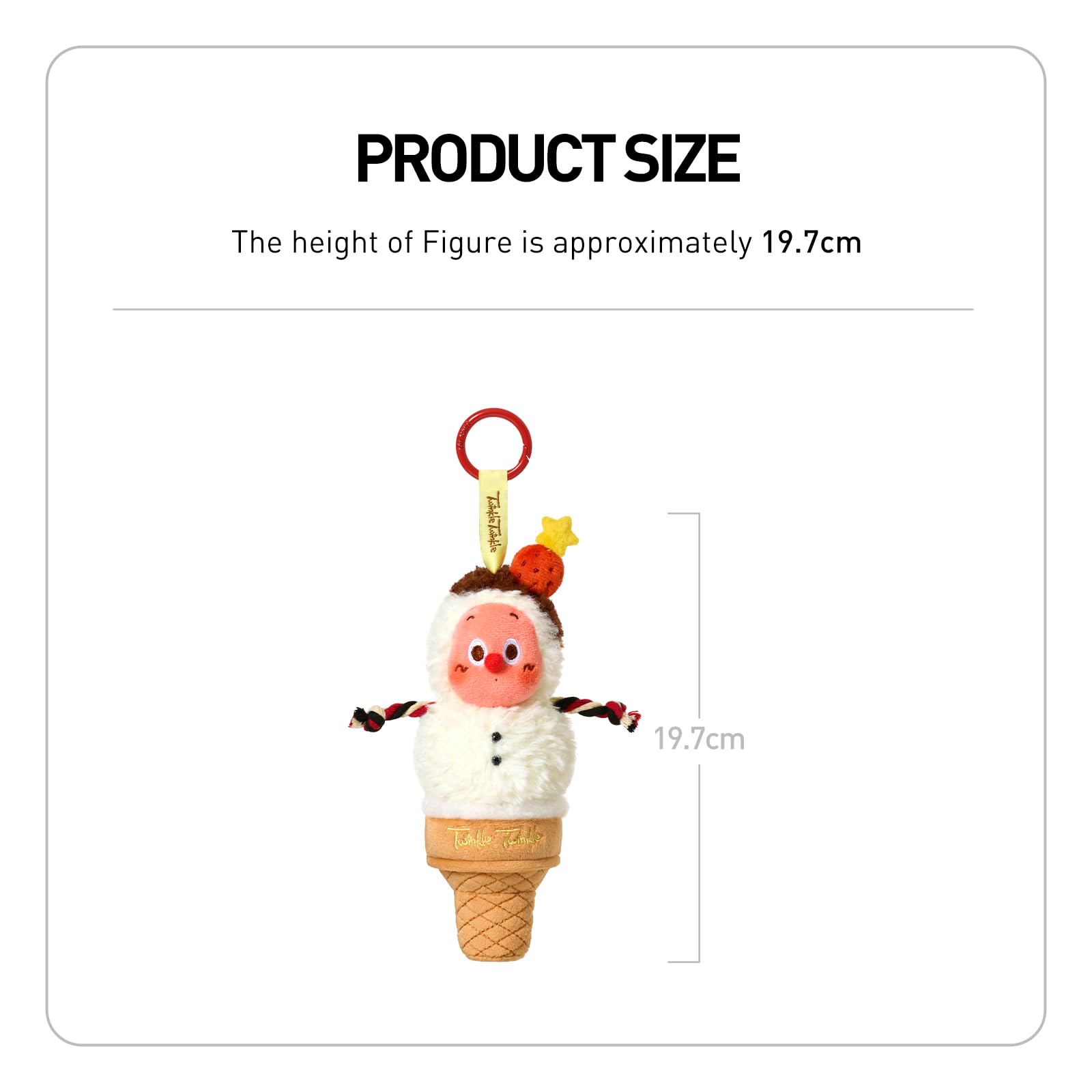 Amazon.com: POP MART Twinkle Twinkle Moon Gelato Series-Snowman