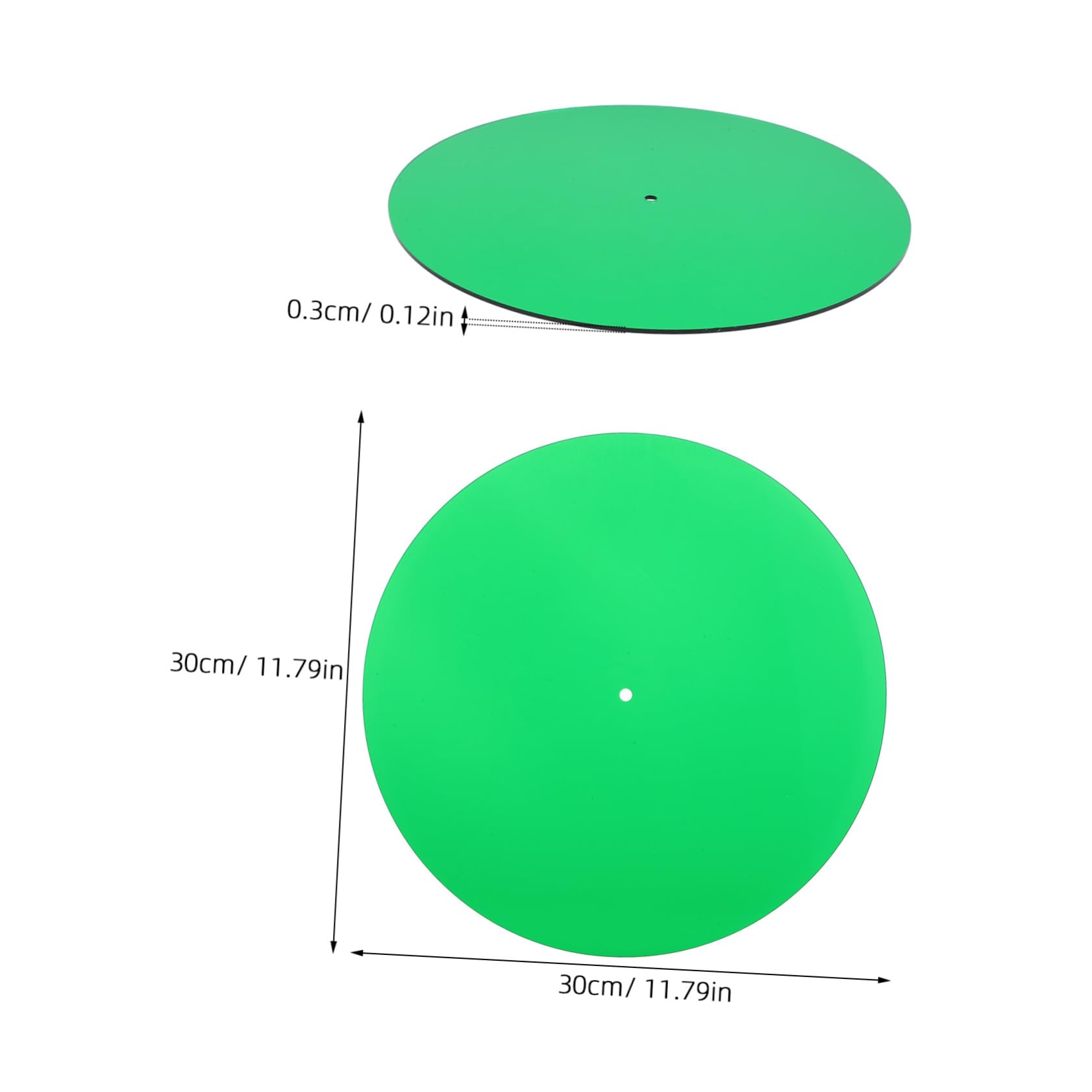 GALPADA Vinyl Turntable Mat Replacement Pad for Noise Reduction Scratch Prevention and Static Elimination