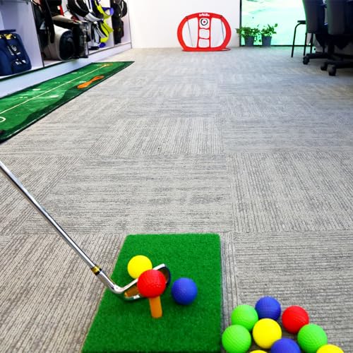 Golf Chipping Net - Pop Up With Hitting Mat for Backyard/Indoor Short Game and Swing Practice, Golfing Target for Accuracy - Thumbnail 4