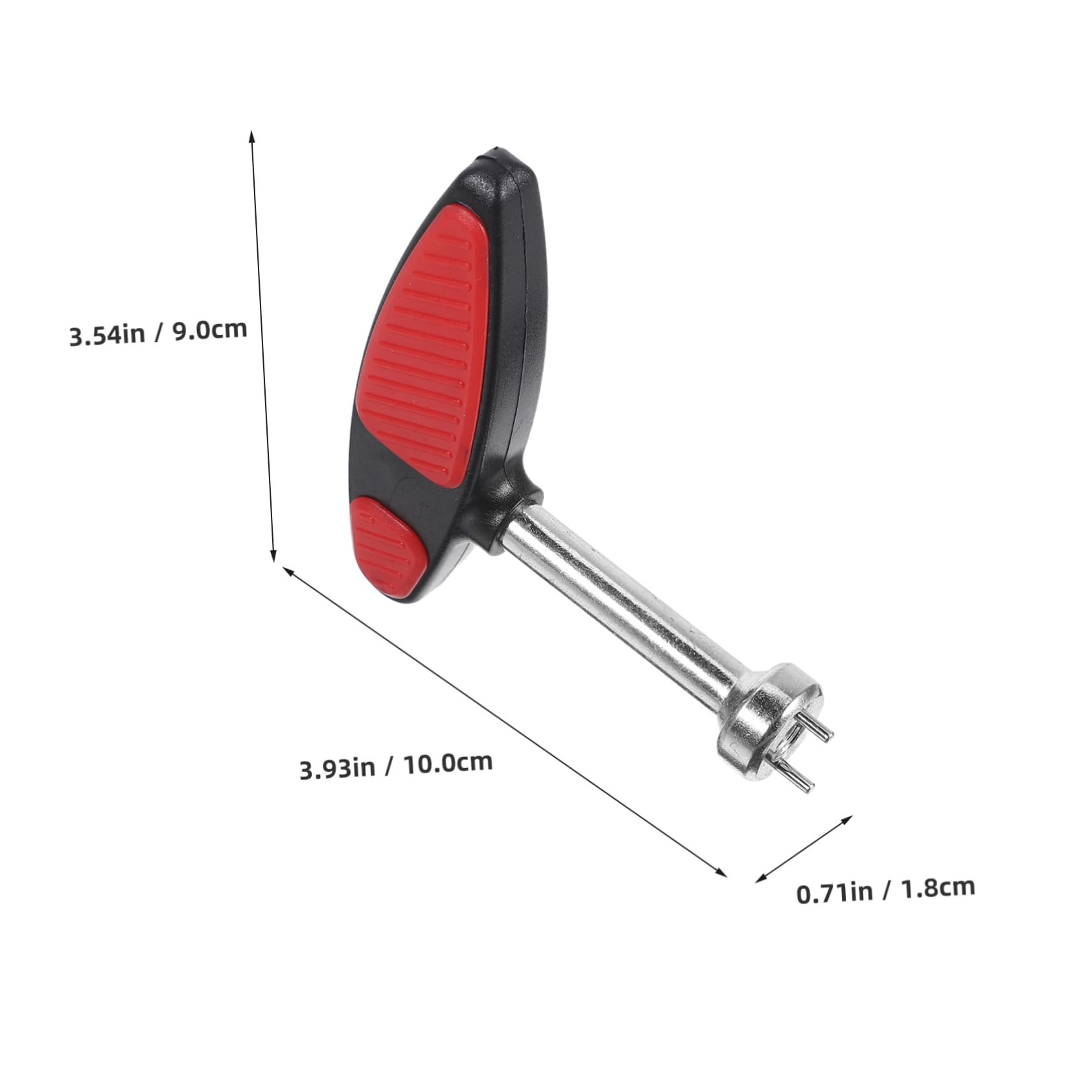 BRIGHTFUFU Efficient Golf Shoe Spike Wrench Universal Cleat Adjustment Golf Shoes Cleat Tool Durable Material Compact Design