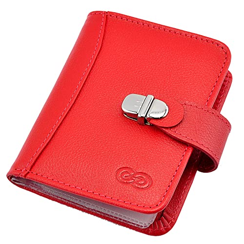 Carteira Feminina LENE em Couro (Vermelho)