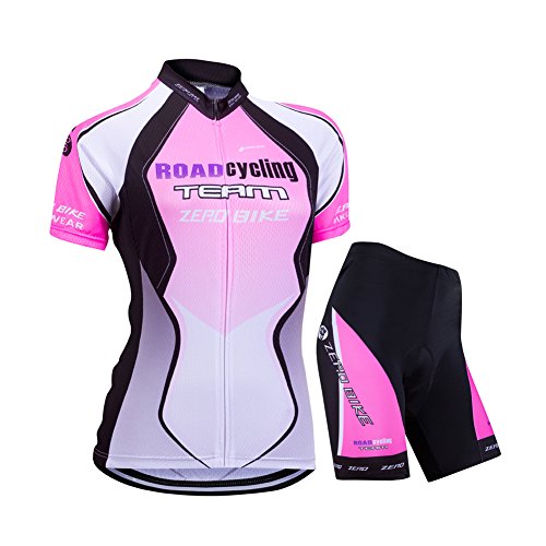 Image of Women's Short Sleeve Cycling Jersey Jacket Cycling Shirt Quick Dry Breathable Mountain Clothing Bike Top