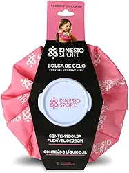 KinesioSport Bolsa De Gelo Flexível Impermeável ® Rosa - 23Cm